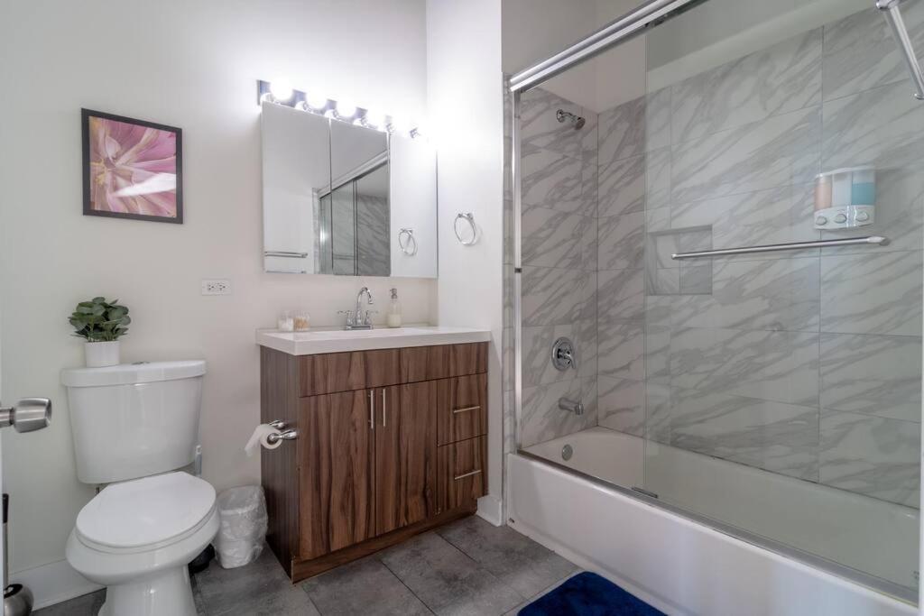 Spacious 2Br Vacation Rental With City View, Optional Parking And Gym Near Mccormick Place & Downtown Chicago Attractions Apartment *