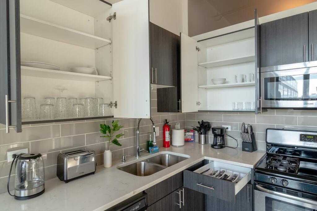 Chicago 2Br Suite Perfect For Convention And Business Trips Near Mccormick Place, Arena, Soldier Field And Grant Park Chicago