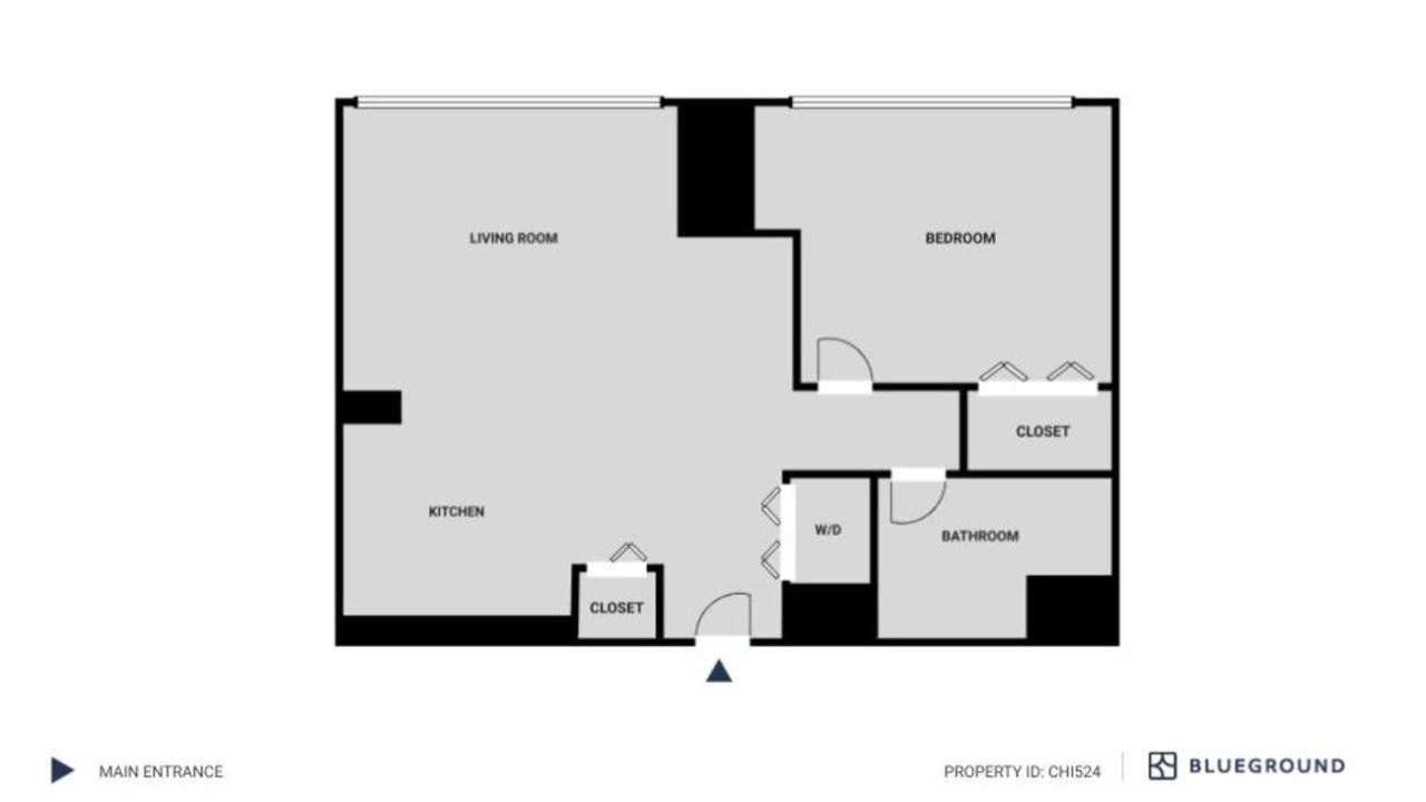 W Loop 1br W Pool Coworking Gym 1 Block To L Chi-524 Chicago