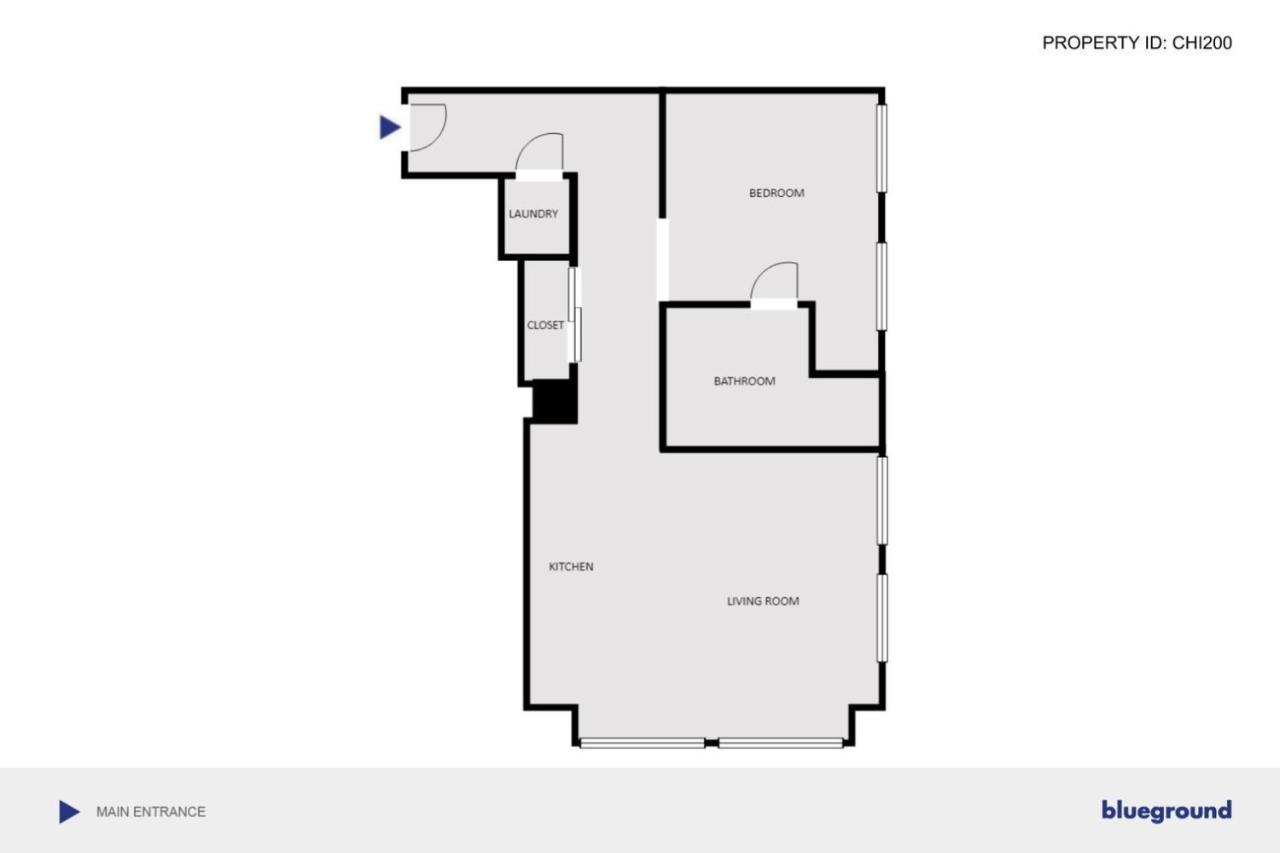 Loop 1br Wgym Roofdeck Wd Nr W Loop The L Chi-200 Apartment