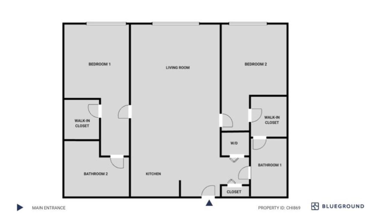 Logan Square 2br W Pool Lounge Gym Nr L Chi-869 Apartment *