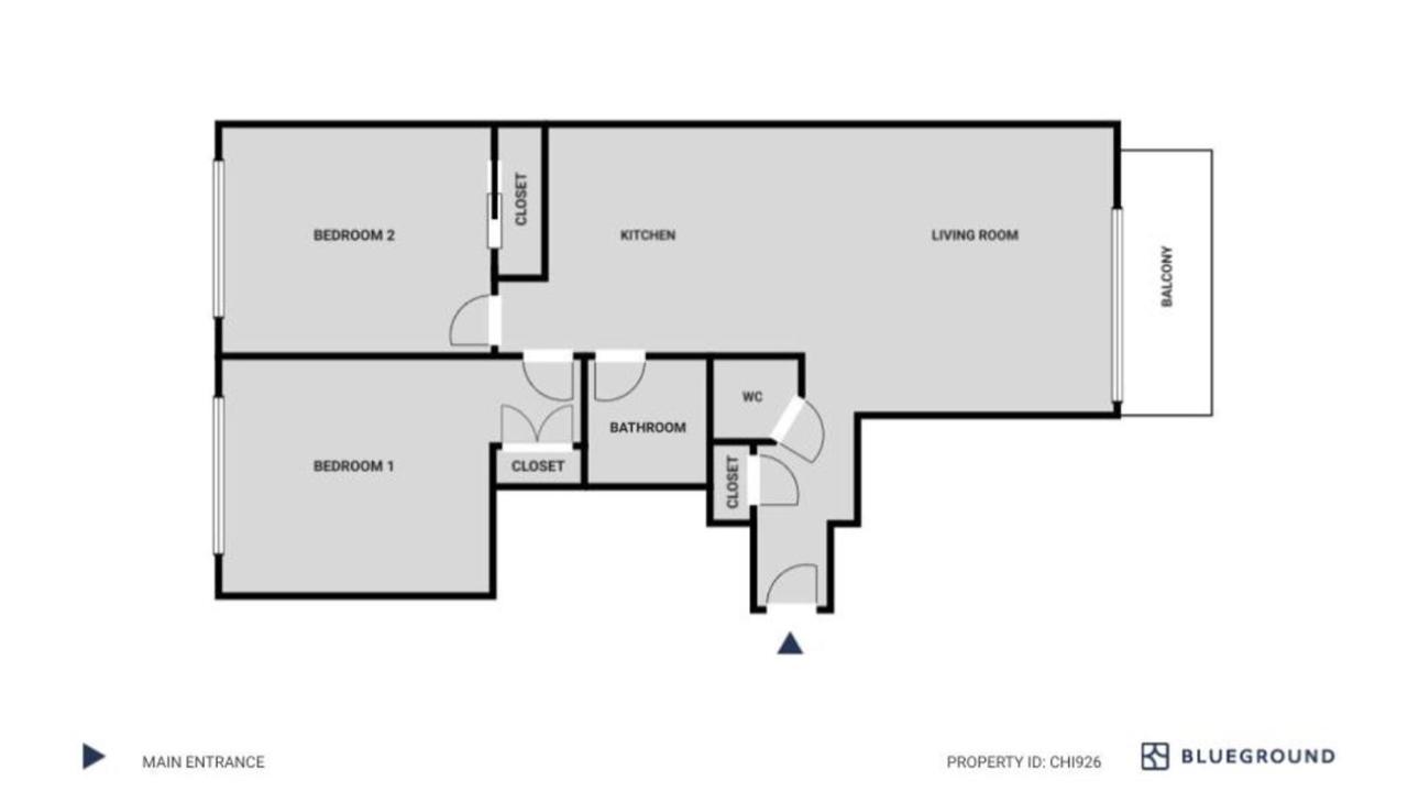 Edgewater 2br W Wd Nr Dining Shops Chi-926 *