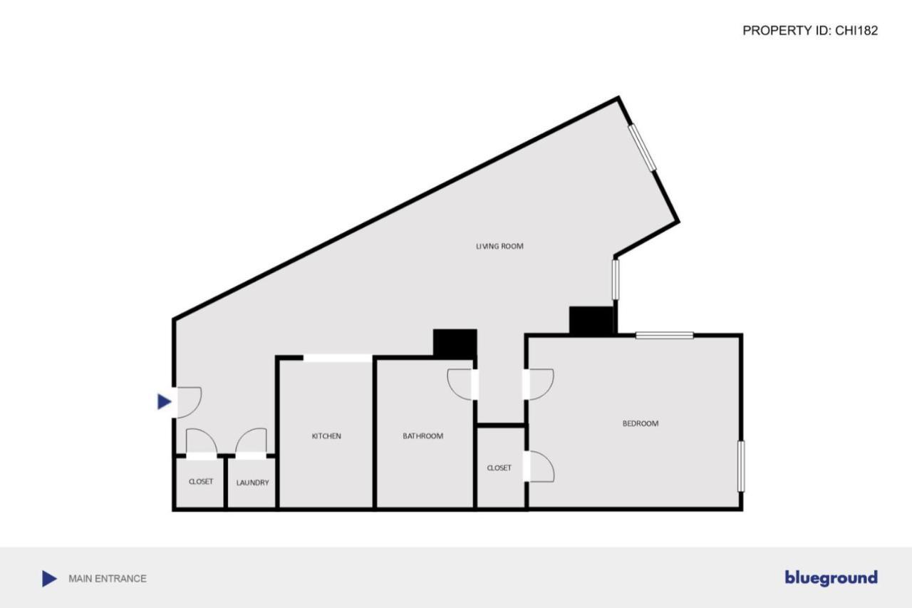Apartment Waterfront Streeterville 1br W Pool Deck Gym Chi-182 Chicago