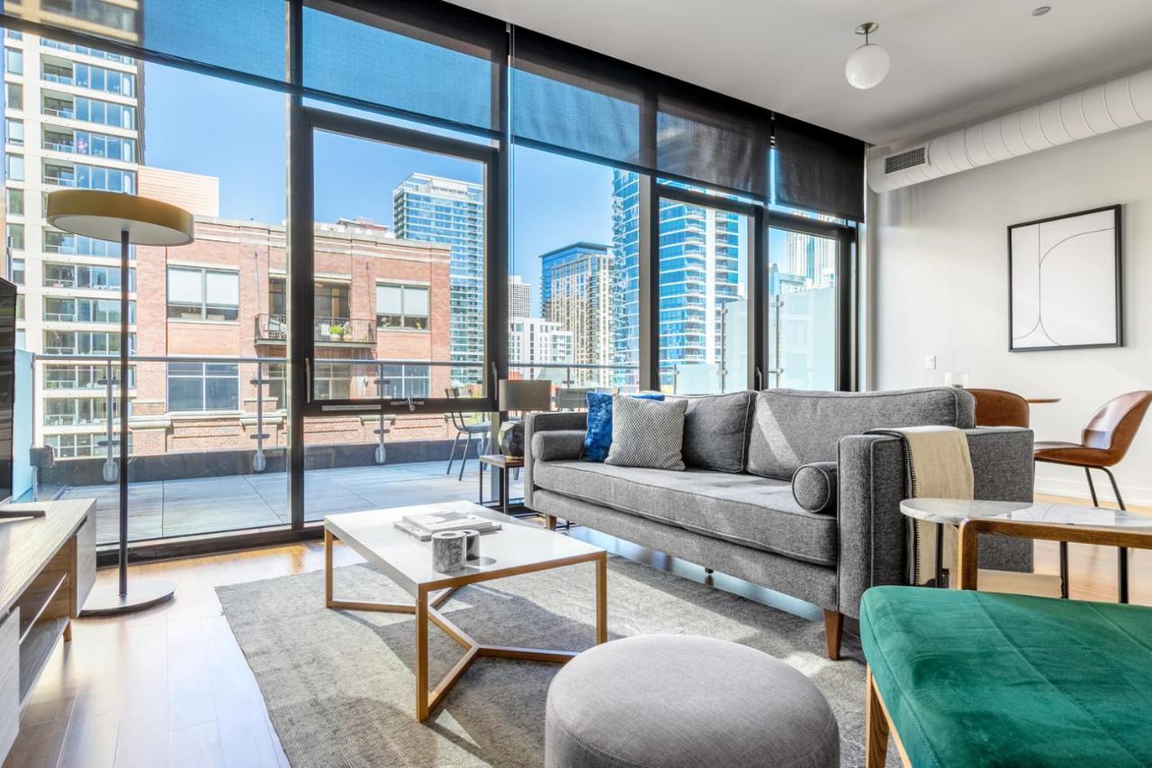 Apartamento River N 3br W Gym Rooftop Nr L Park Chi-324 Chicago