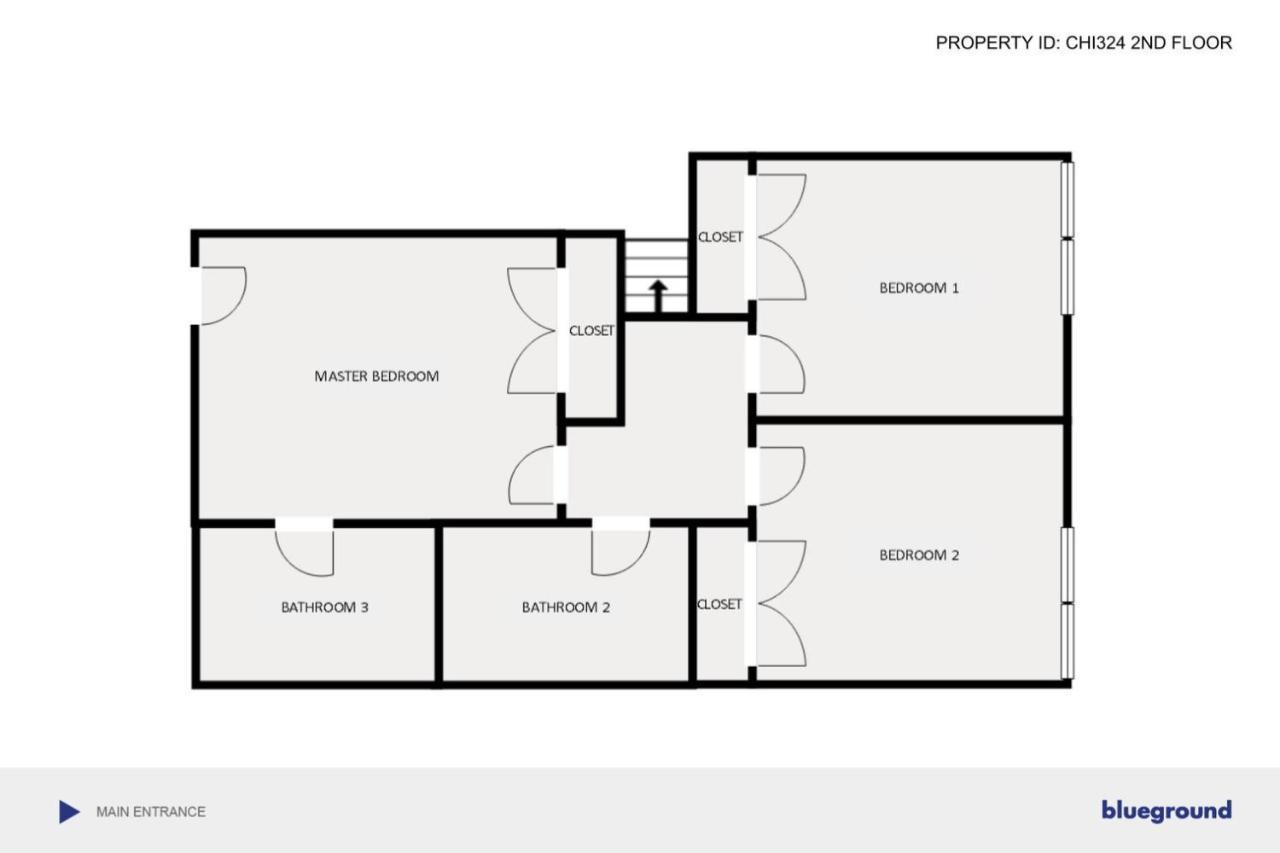 River N 3br W Gym Rooftop Nr L Park Chi-324 Apartamento