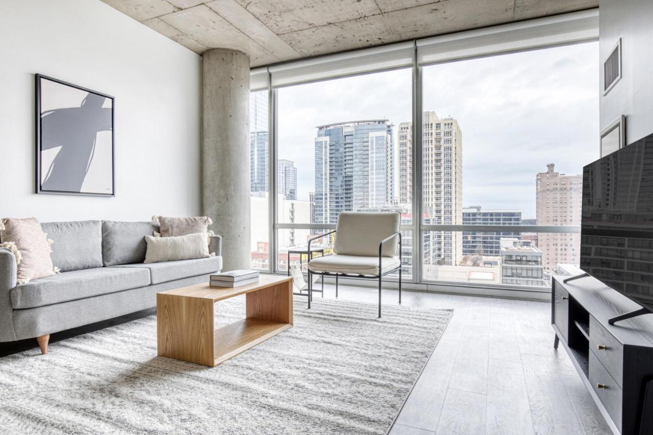 S Loop 1br W Gym Lounge 1 Block To L Chi-528 Apartment *