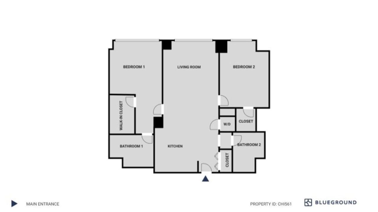 Apartment W Loop 2br W Gym Pool In Heart Of Greektown Chi-561 Chicago