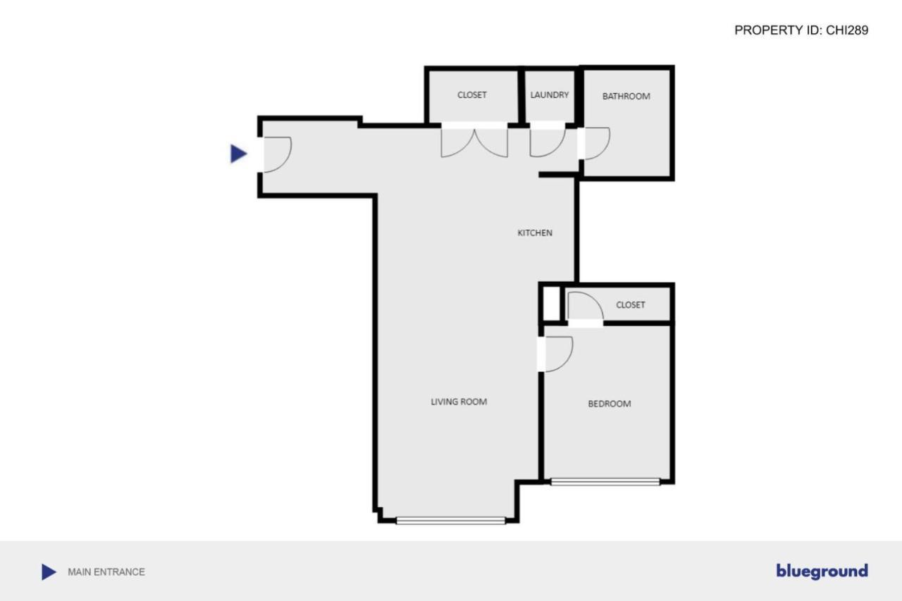 Apartment W Loop 1br W Gym Pool Nr Fulton Mkt Chi-289 *