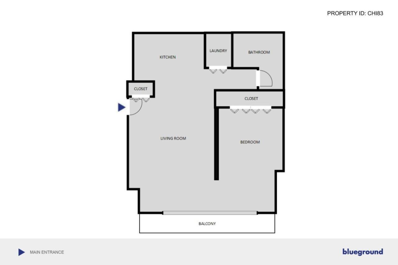 Apartamento Gold Coast Convertible W Lounge Nr Oak St Chi-83