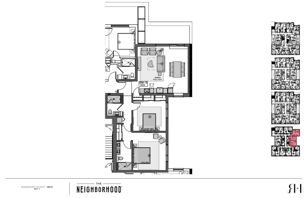 Apartment The Neighborhood - Little Italy Two Bedroom Chicago