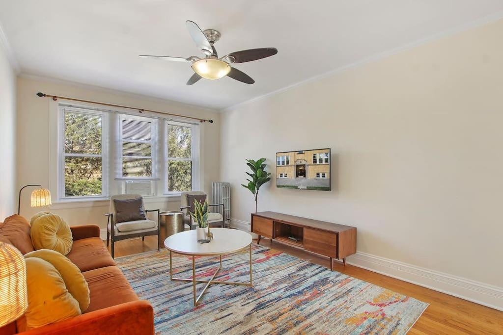 Ideal, Spacious & Furnished 1br - Cullom C2 Apartamento