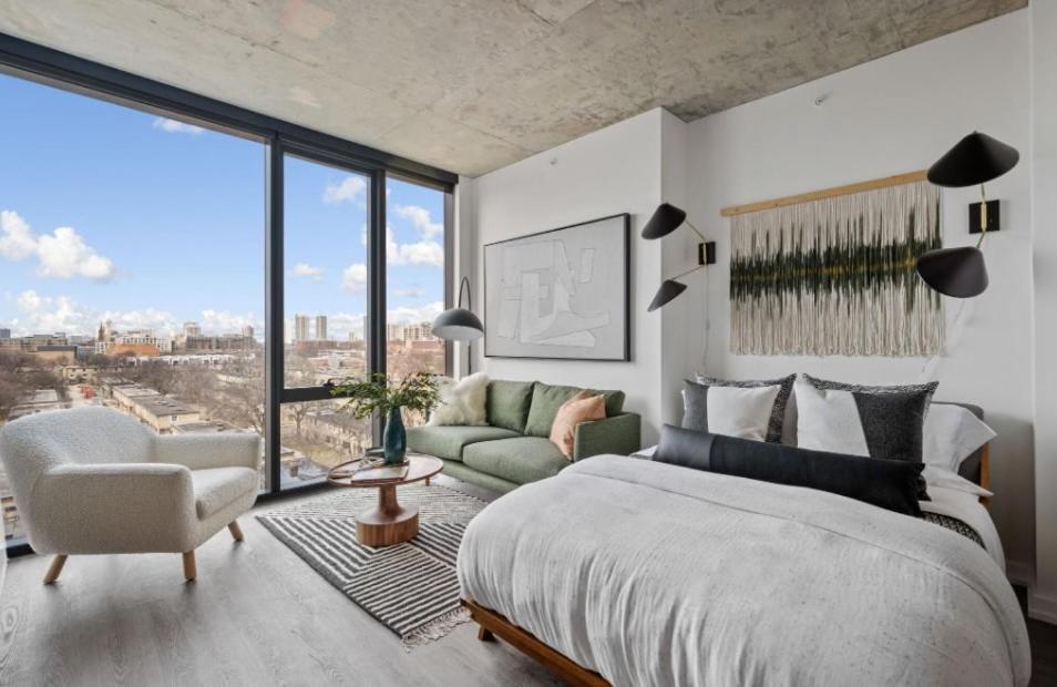 Appartement Brand New Luxe Convertible Studio/downtown Views Chicago