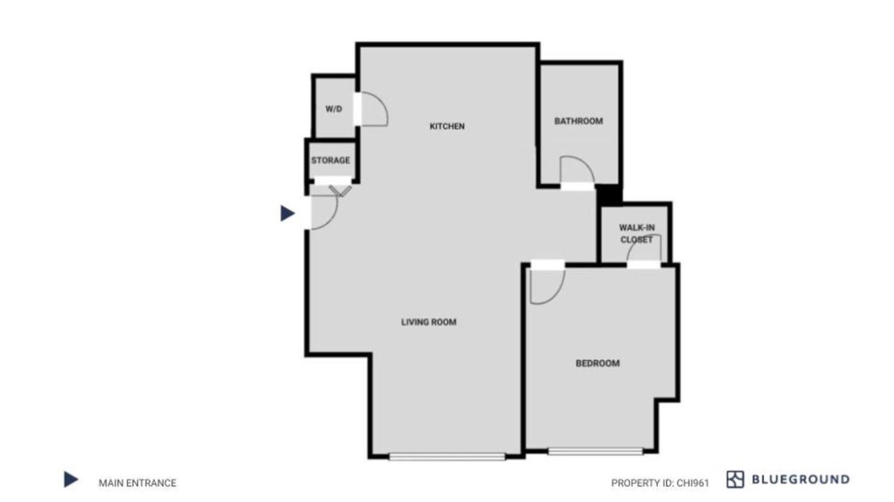 Apartment Loop 1br W Gym Roof Deck Nr Millennium Park Chi-961 *