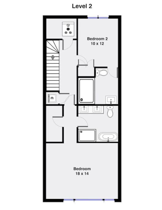 Stunning Duplex #1 - Downtown River North Apartment *
