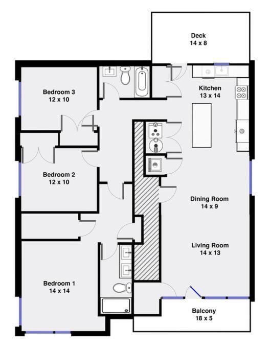 Apartment 2 Newly Built Luxury With Private Roofdeck Chicago