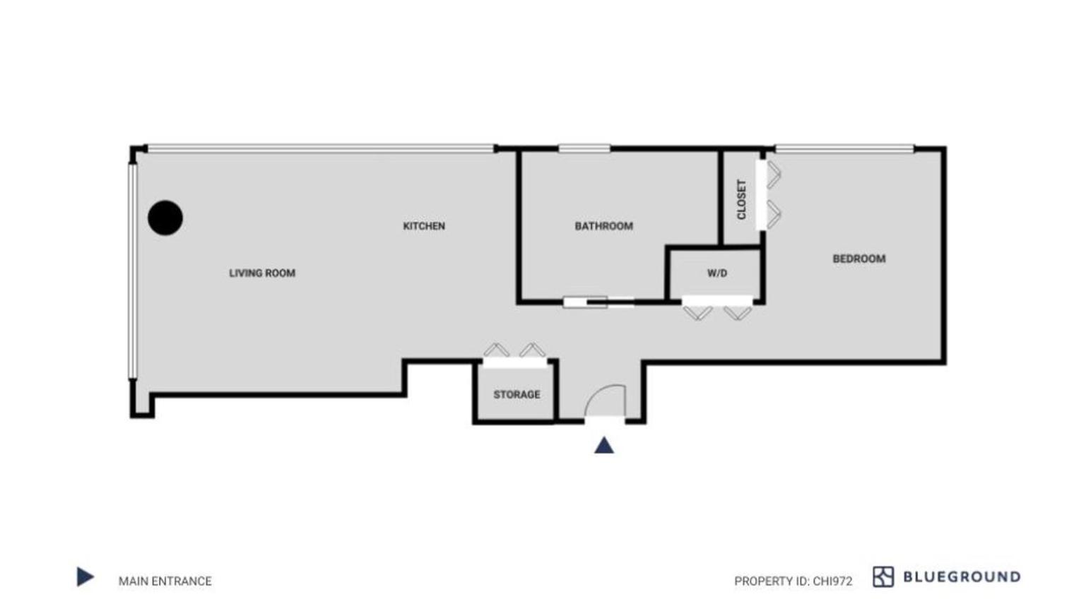 River North 1br W Coffee Shop Gym Nr Chi-972 Appartement Chicago