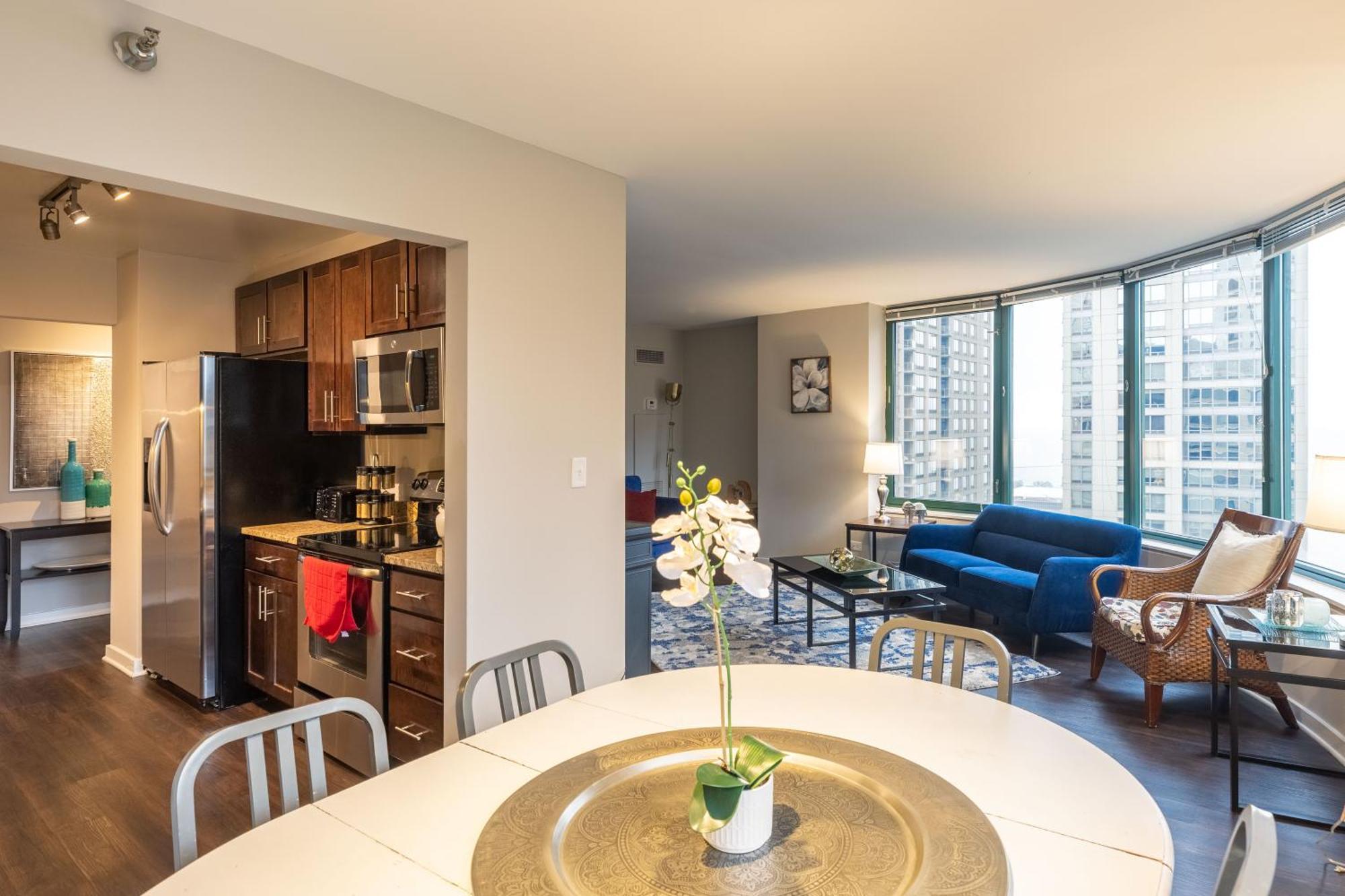 Captivating With Pier Views, Pool And Gym Apartamento Chicago