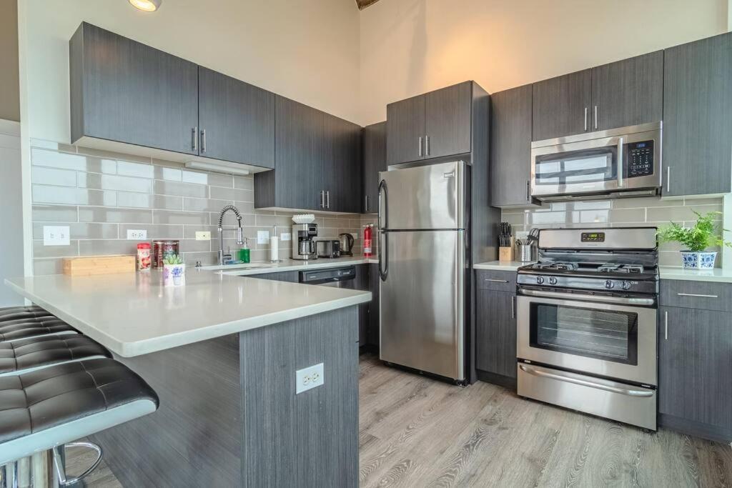 Luxury 2Br Suite With Optional Parking And Gym Access Near Mccormick Place And Soldier Field Chicago