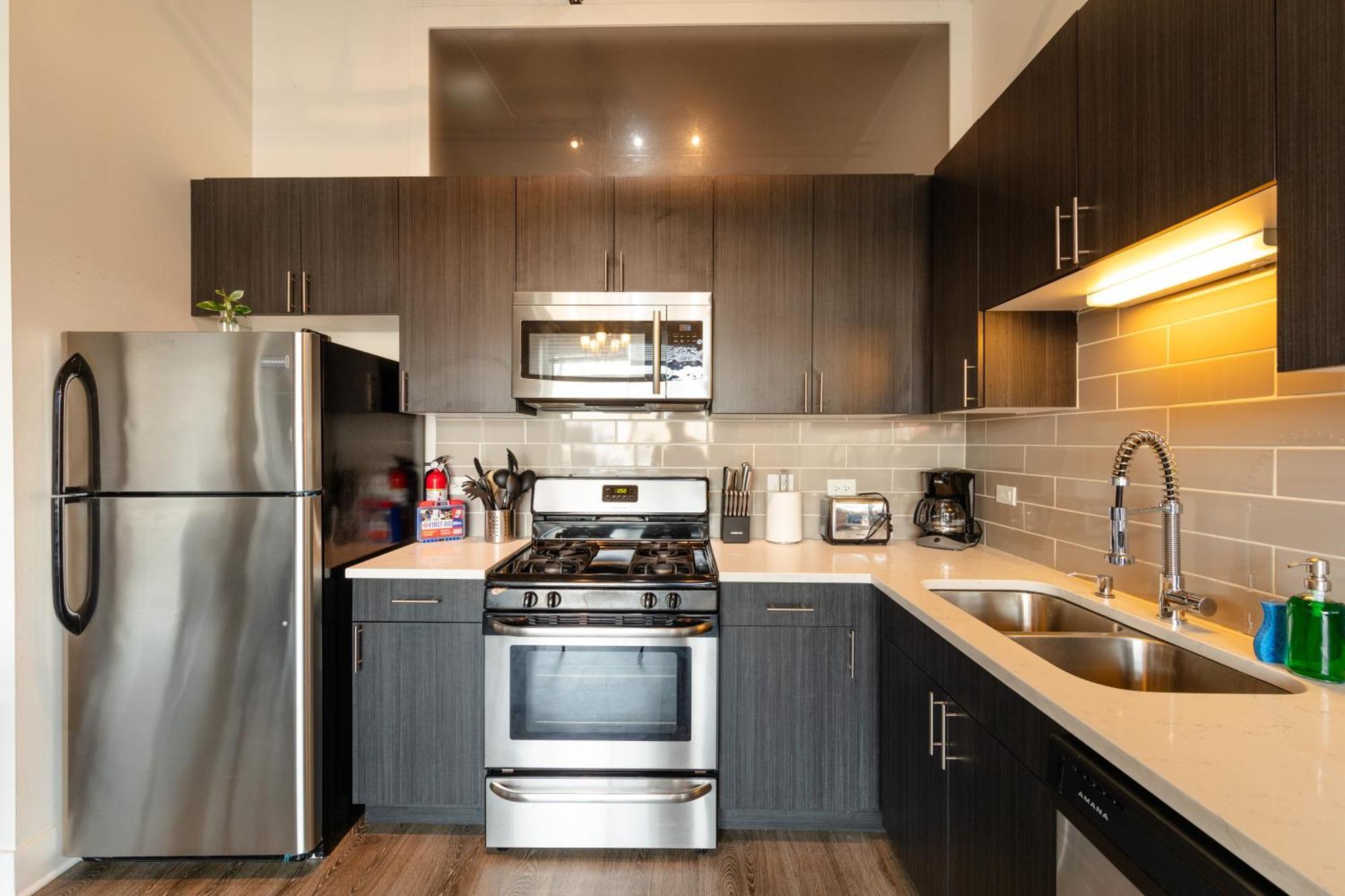 Apartment Mccormick Place 2Br Suite With Patio, Skyline View And Optional Parking Sleeps 6 Near Soldier Field And Grant Park Chicago