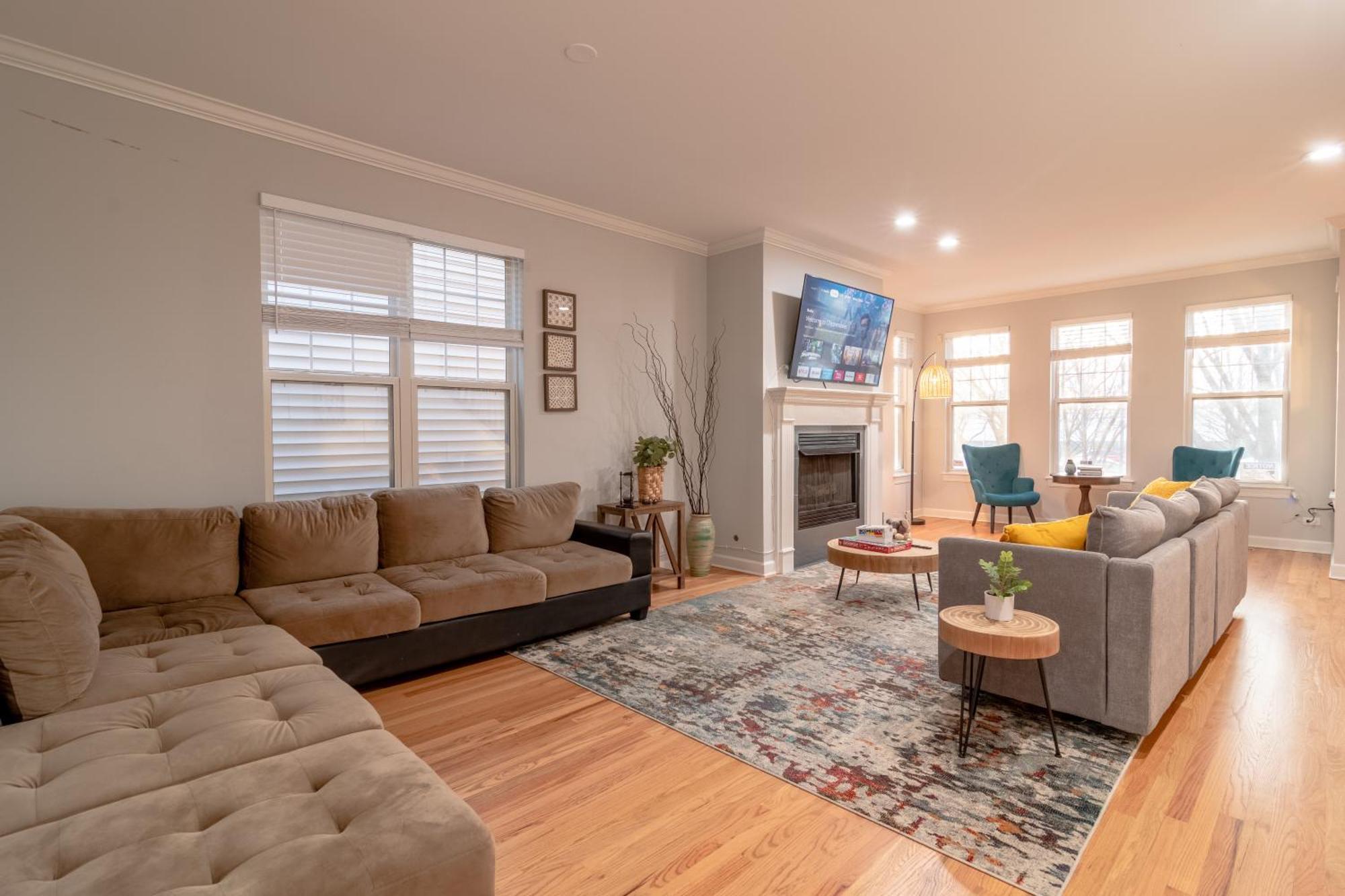 Hotel Beautiful 5br For 14 Guests With Free Parking