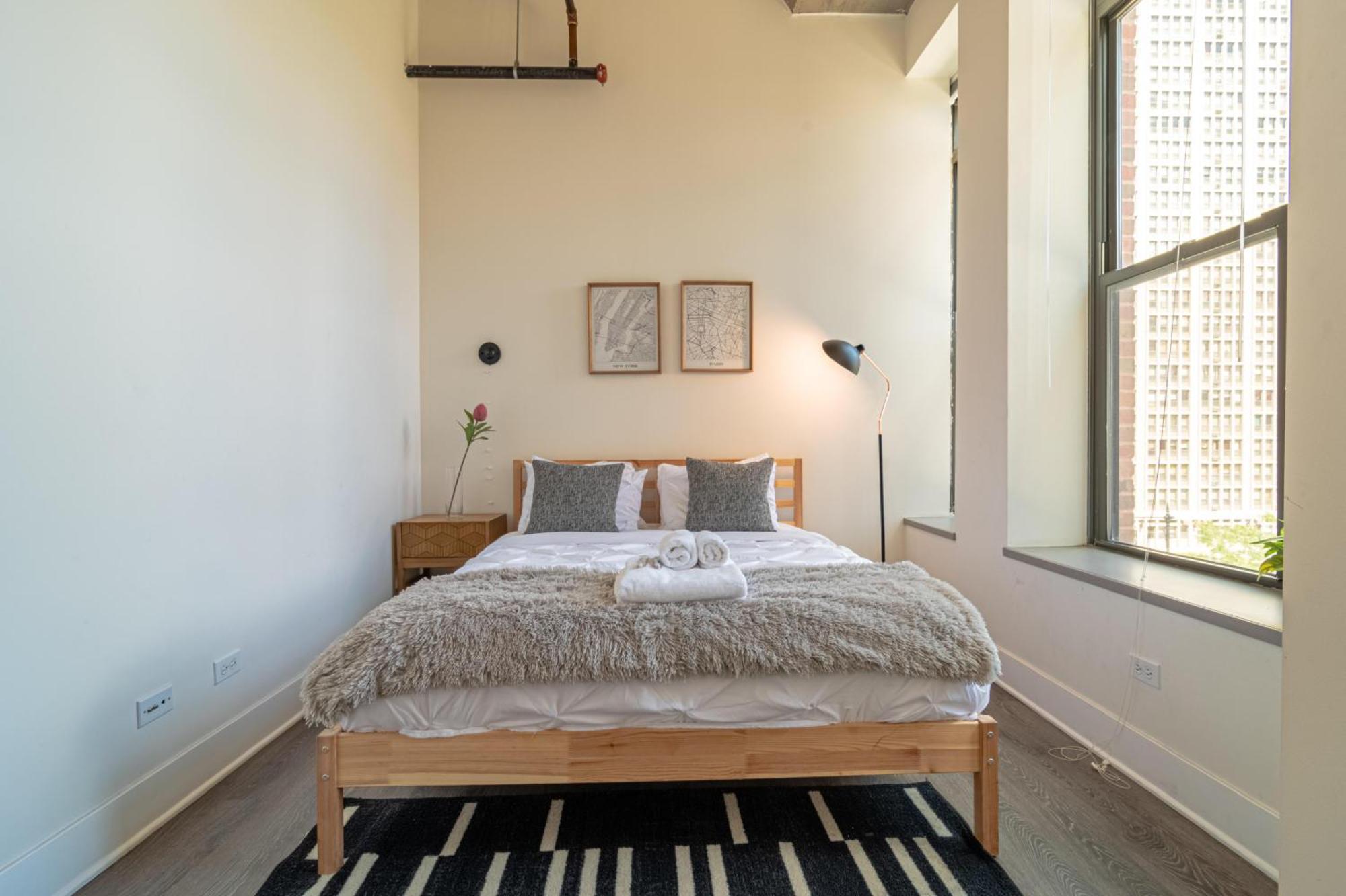 Apartamento Bright 2Br Luxury Corner Suite With Optional Parking Sleeps 6 Guests Near Mccormick Place And Soldier Field
