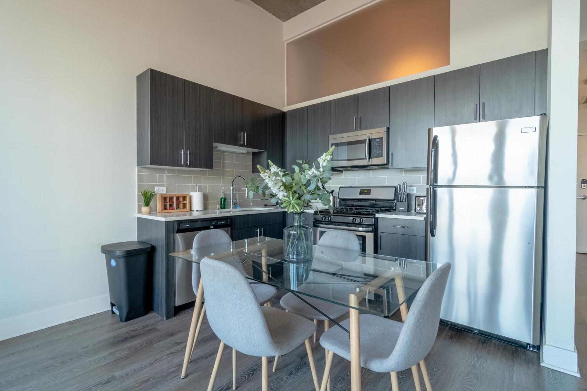 Convenient Cozy 2Br Loft With Optional Parking For 8 Guests Near Mccormick Place, Soldier Field And Lakefront Trail Appartement