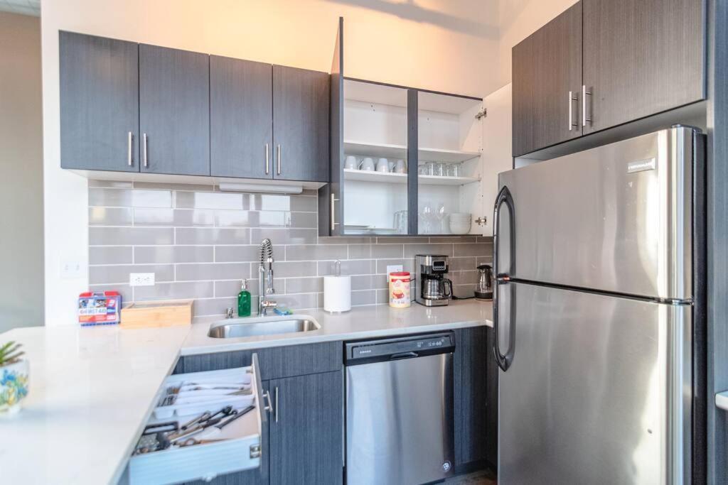 South Loop 2Br Corner Unit With Natural Light, Optional Parking And Guest Access Near Downtown Chicago And Mccormick Place Apartment