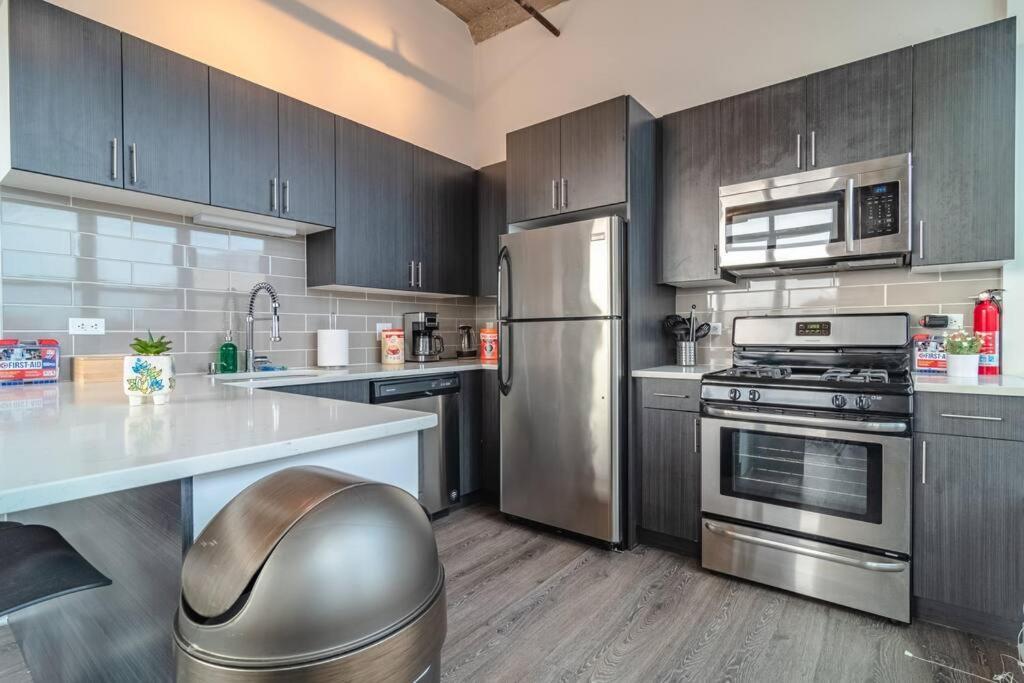 South Loop 2Br Corner Unit With Natural Light, Optional Parking And Guest Access Near Downtown Chicago And Mccormick Place *