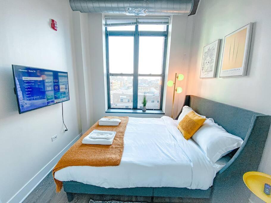 Apartment Modern And Bright 2Br On Michigan Ave With Optional Parking And Gym Access Near Soldier Field & Grant Park Chicago