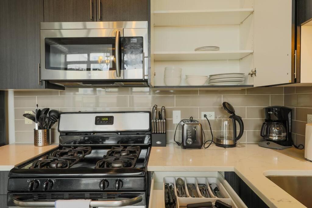 Cozy 2Br Chicago Apartment With Optional Parking And Gym Access Near Field Museum, Lakefront & Mccormick Place