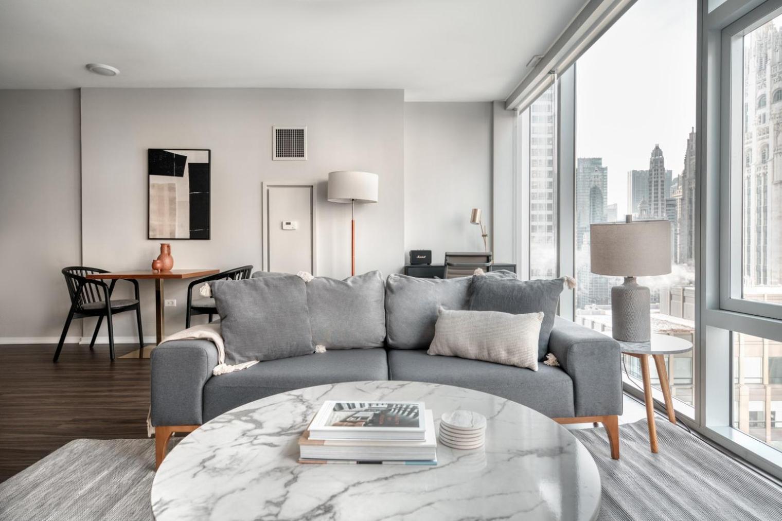 Apartamento Streeterville Jr 1br W Pool Gym Nr Riverwalk Chi-875
