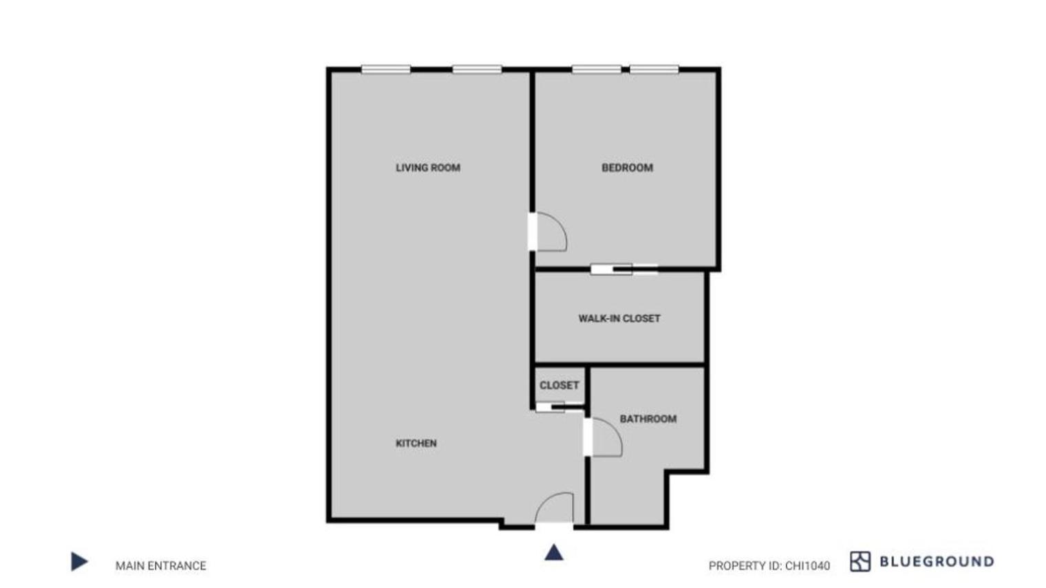 River North 1br Nr Riverwalk W Yoga Chi-1040 * Chicago