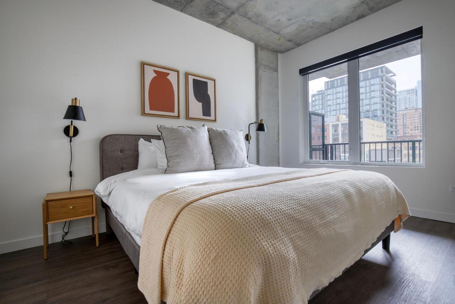 Apartment River North 1br Nr L Stop Riverwalk Loop Chi-1037 Chicago