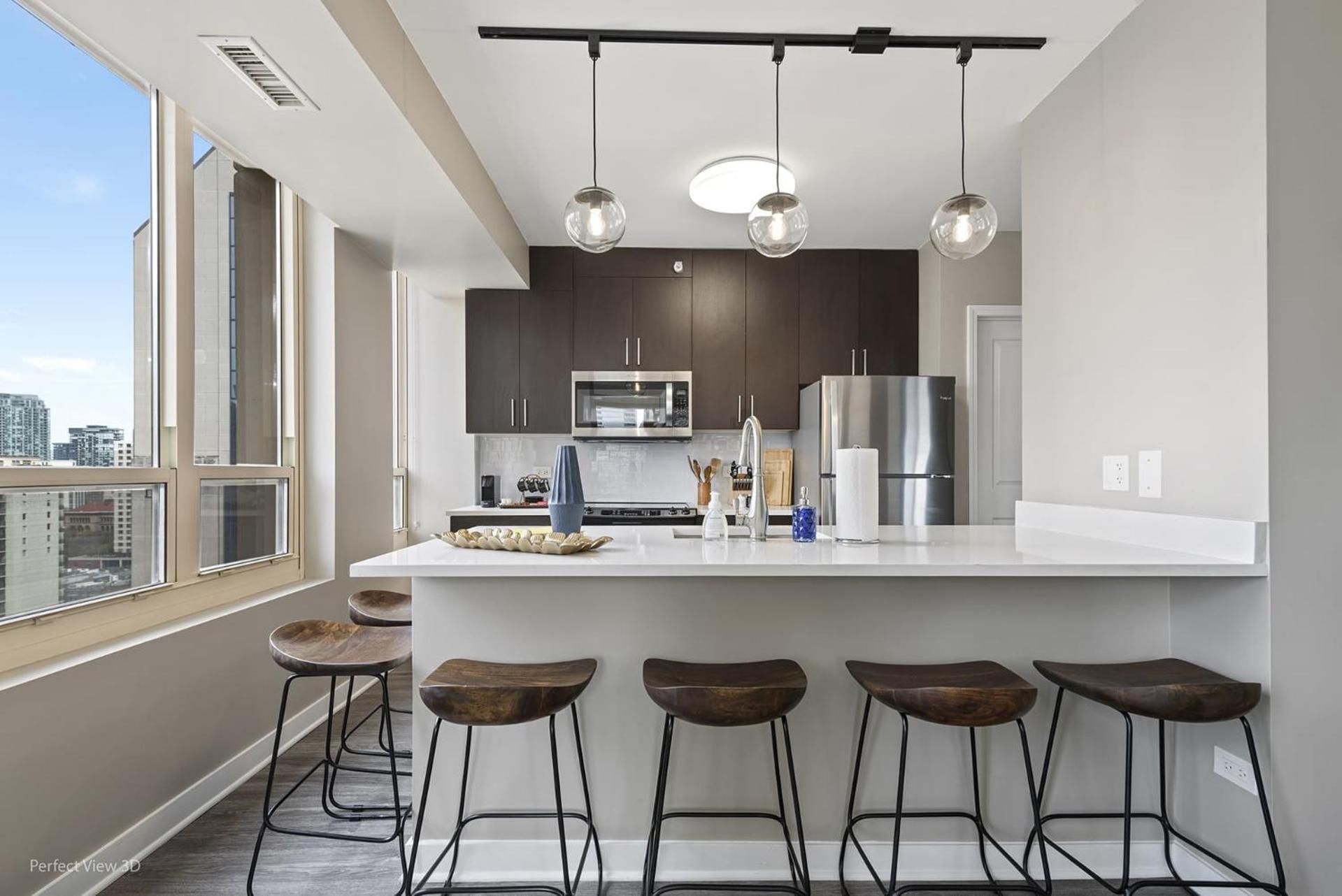 The Bernardin Gold Coast Luxury Near Magnificent Mile Apartment Chicago