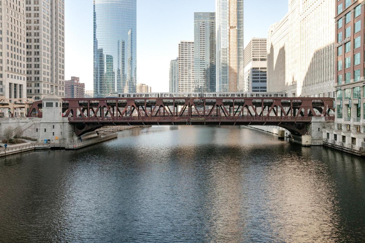 Apartment River N 1br W Gym Pool Nr L Stop Chi-363 Chicago