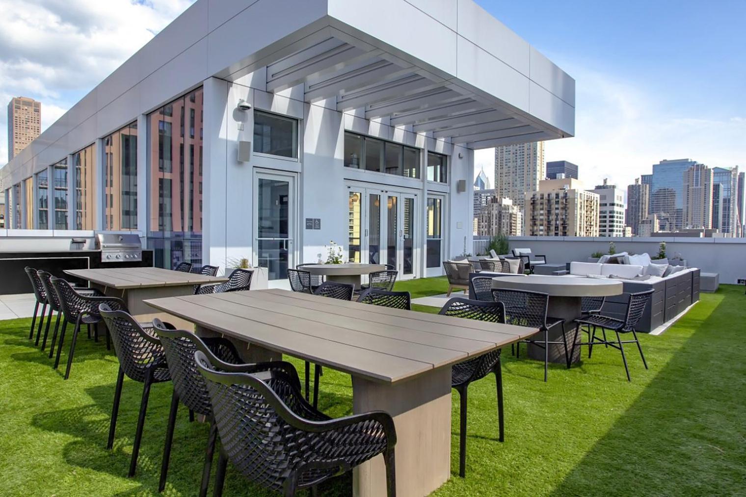 River N 1br W Gym Pool Nr L Stop Chi-363 * Chicago