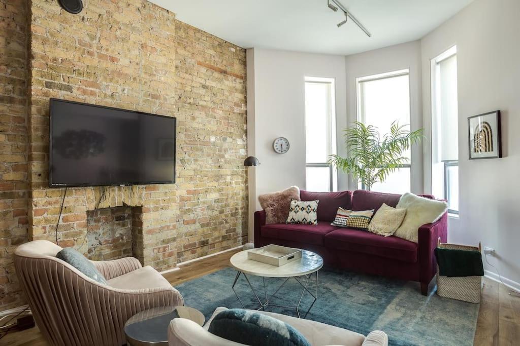 The Orleans - Floor 2 Private Roof Deck Patio Appartement Chicago