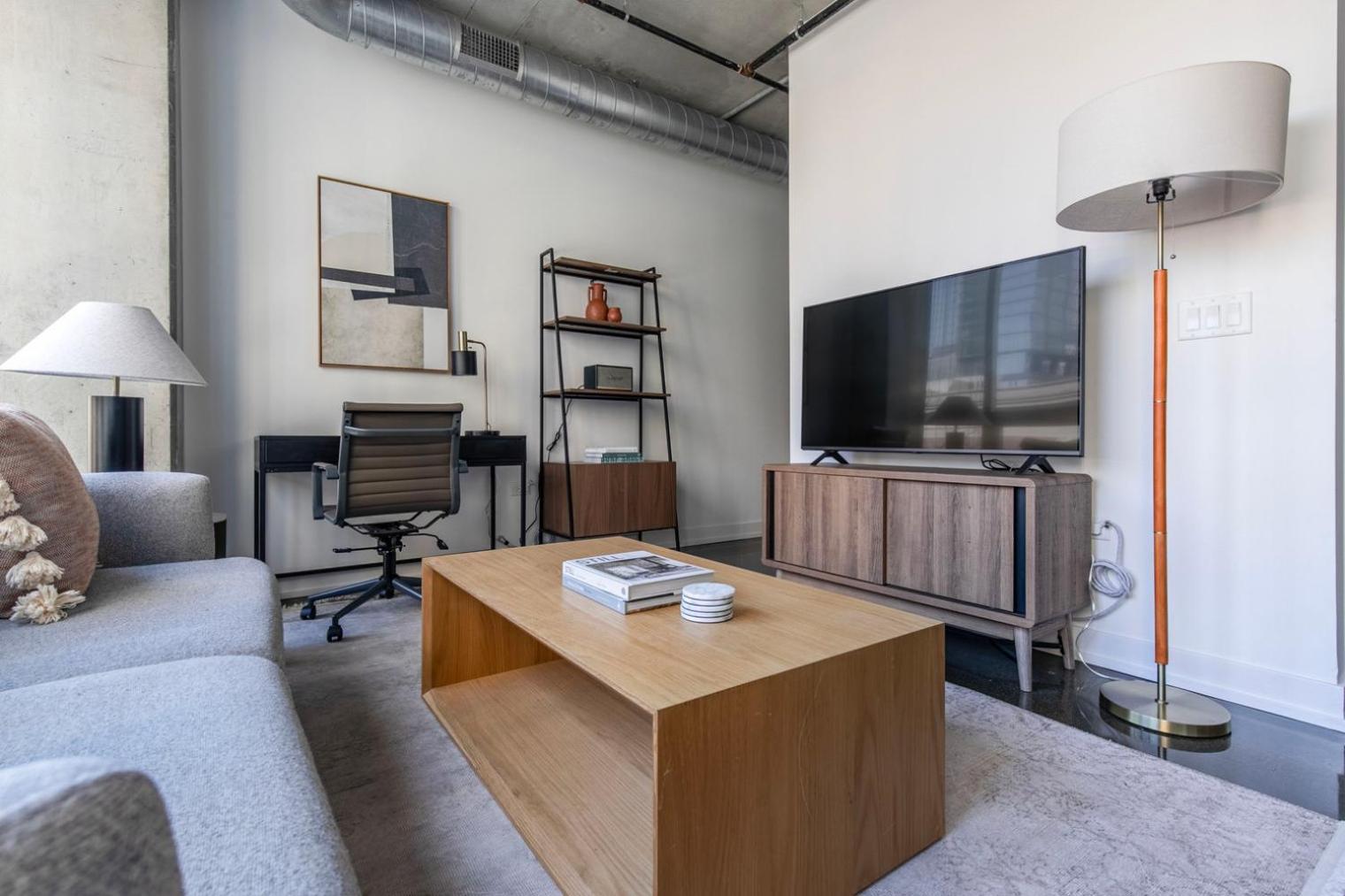Apartamento River North 1br W Lounge Gym Nr Shops Chi-1015 Chicago