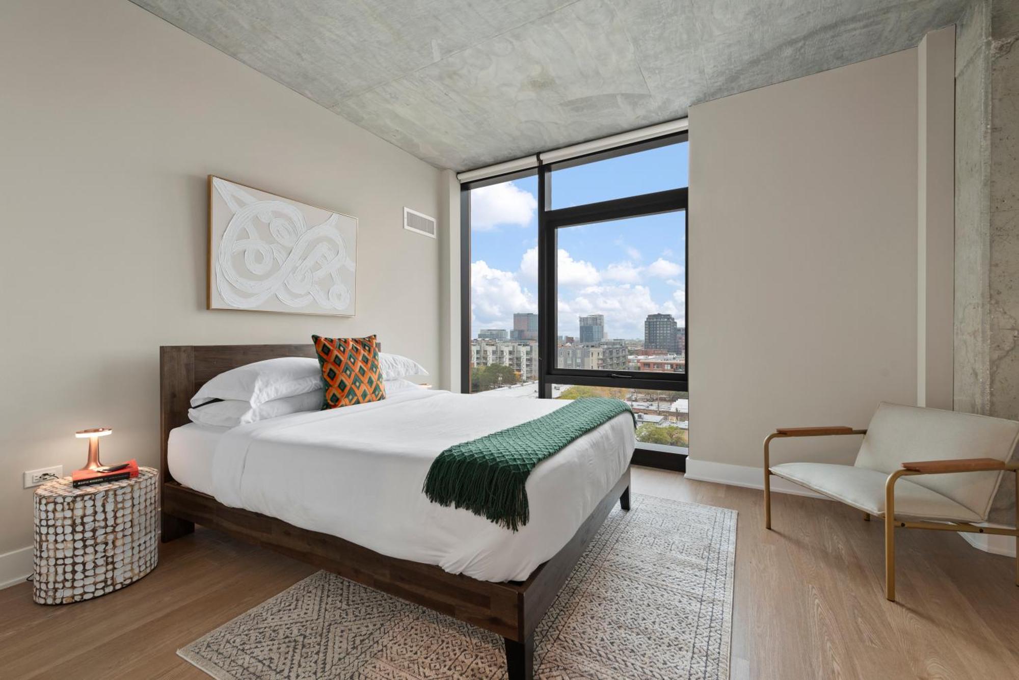 Apartment Sage Modern Near Union Park In West Loop Chicago
