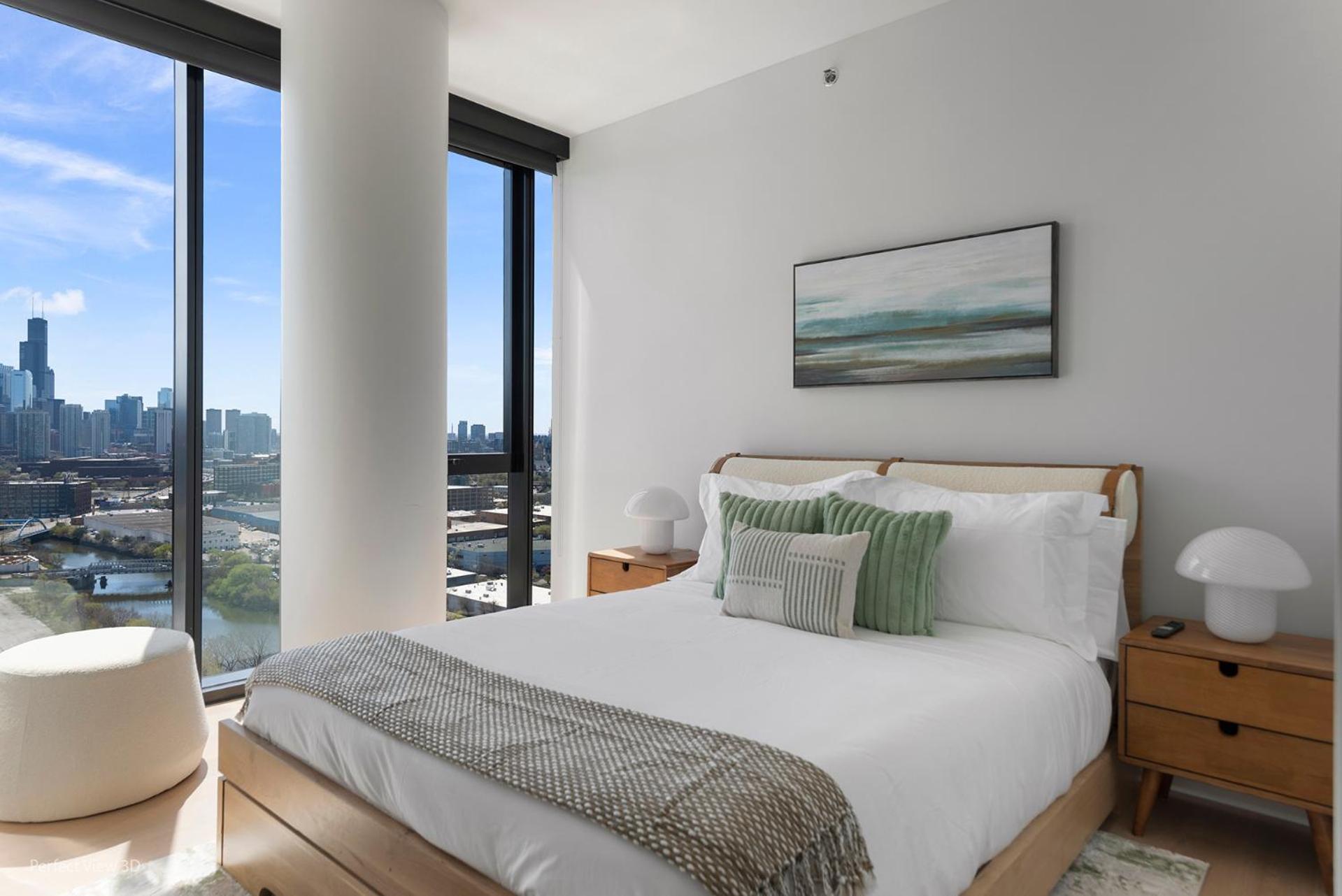 Appartement Foundry Unmatched Skyline Views At Lincoln Park *