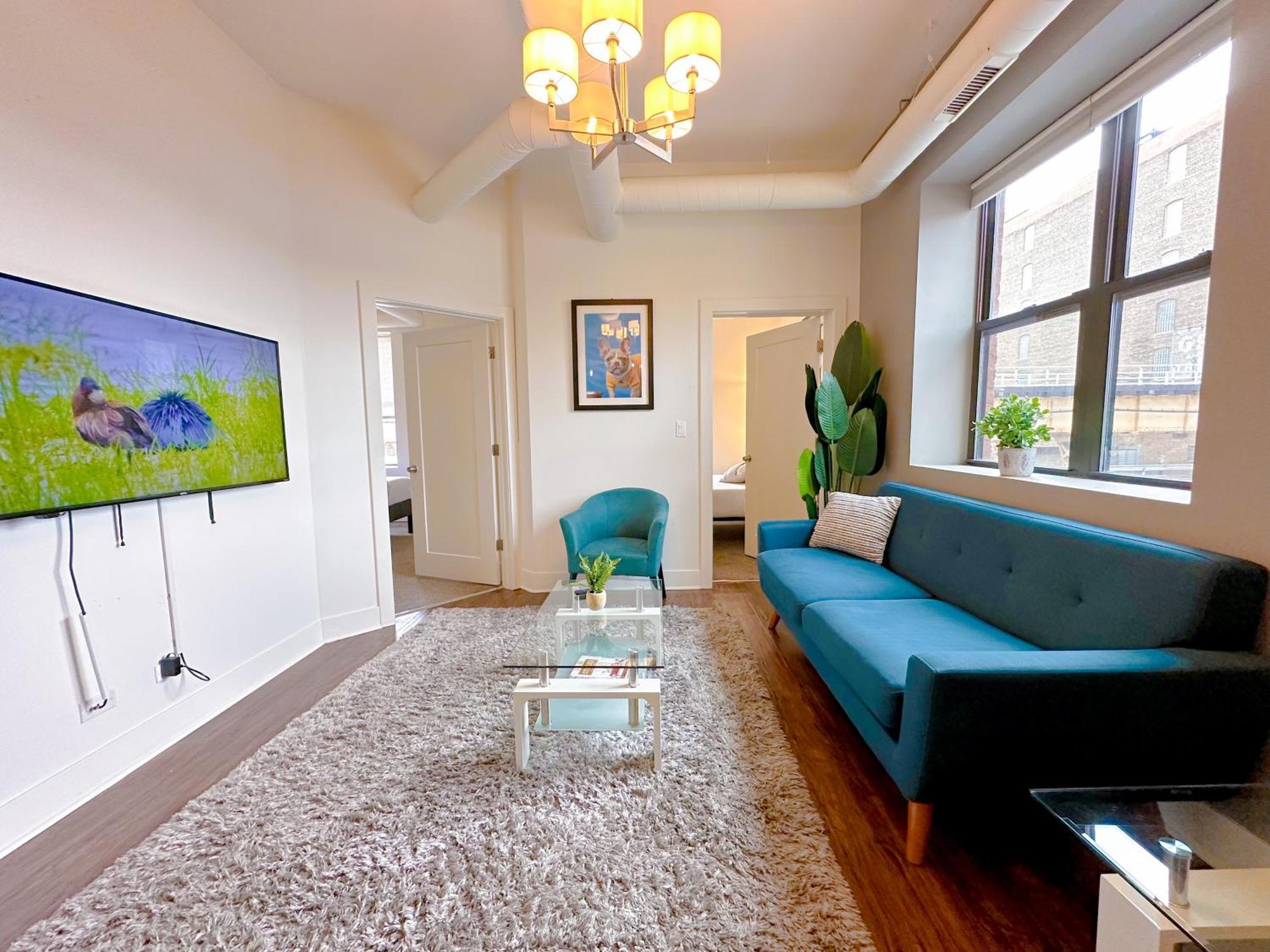 Cozy 420-Friendly 3Br City Retreat Near Mccormick Place, Grant Park And Soldier Field *