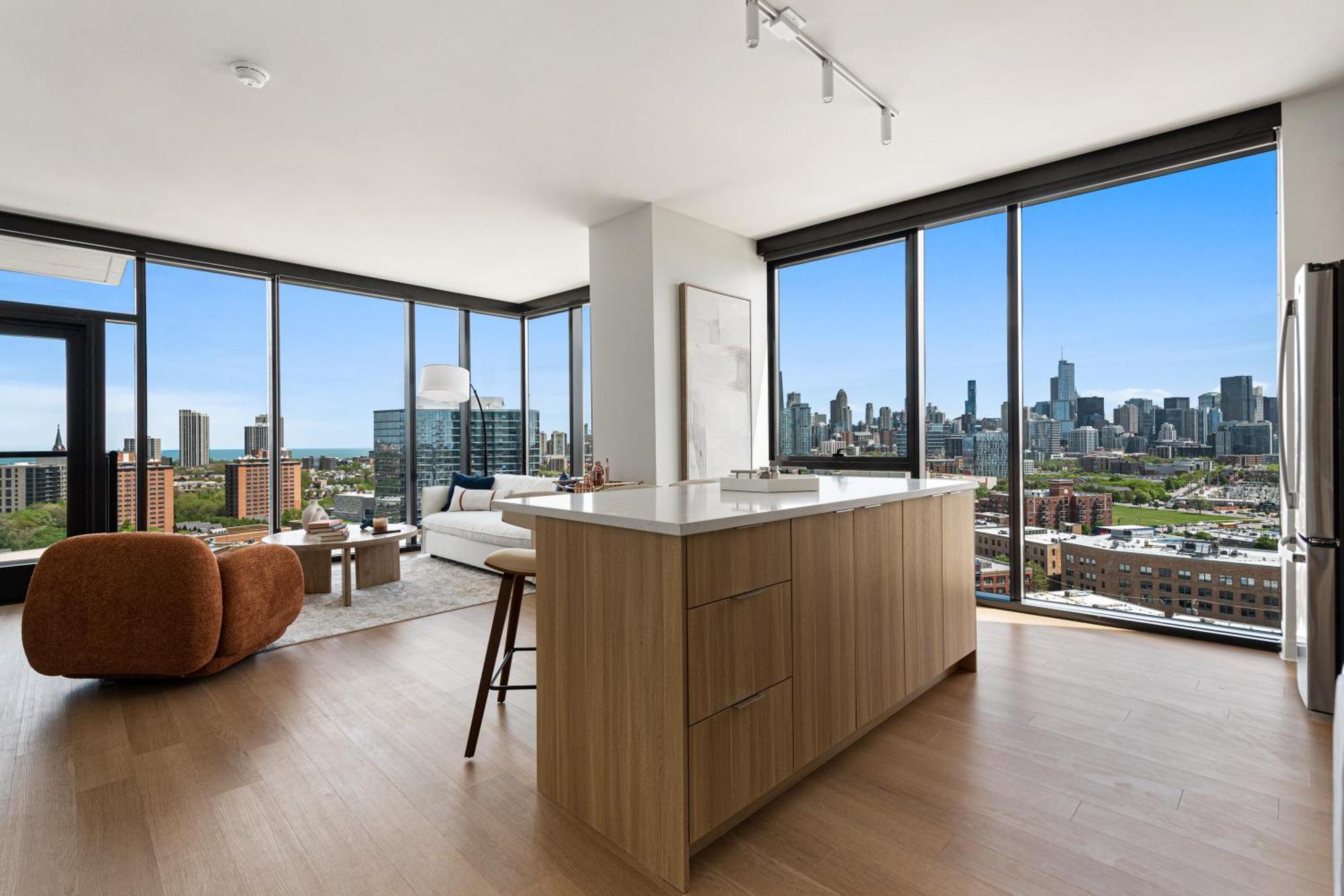 Appartement Foundry Unmatched Skyline Views At Lincoln Park Chicago