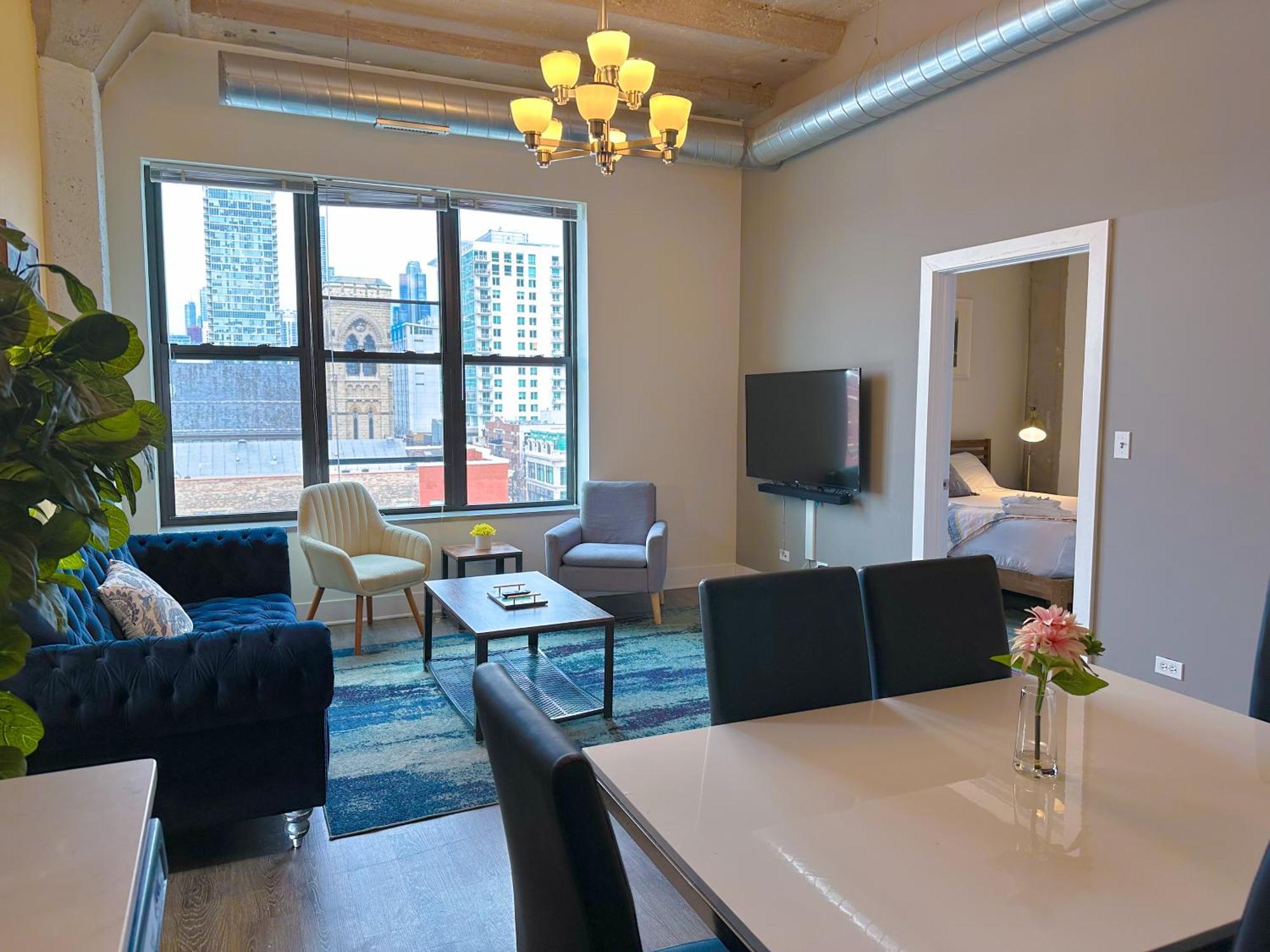Apartment Chic Cozy 3Br Michigan Avenue Spacious Suite Close To Iconic Chicago Landmarks & Attractions Chicago