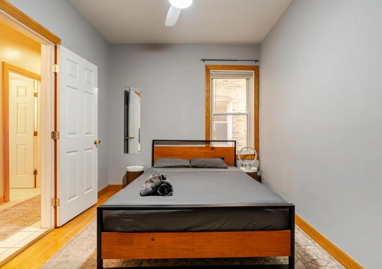 Apartamento 2 Bed W/ Office, Free Parking, Near Wrigley Chicago