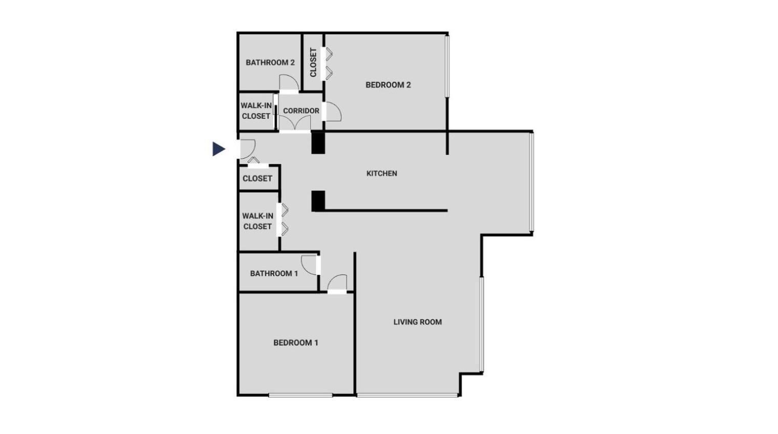 Apartment Lakeview 2br W Deck Pool Gym Nr Lincoln Park Chi-716 *