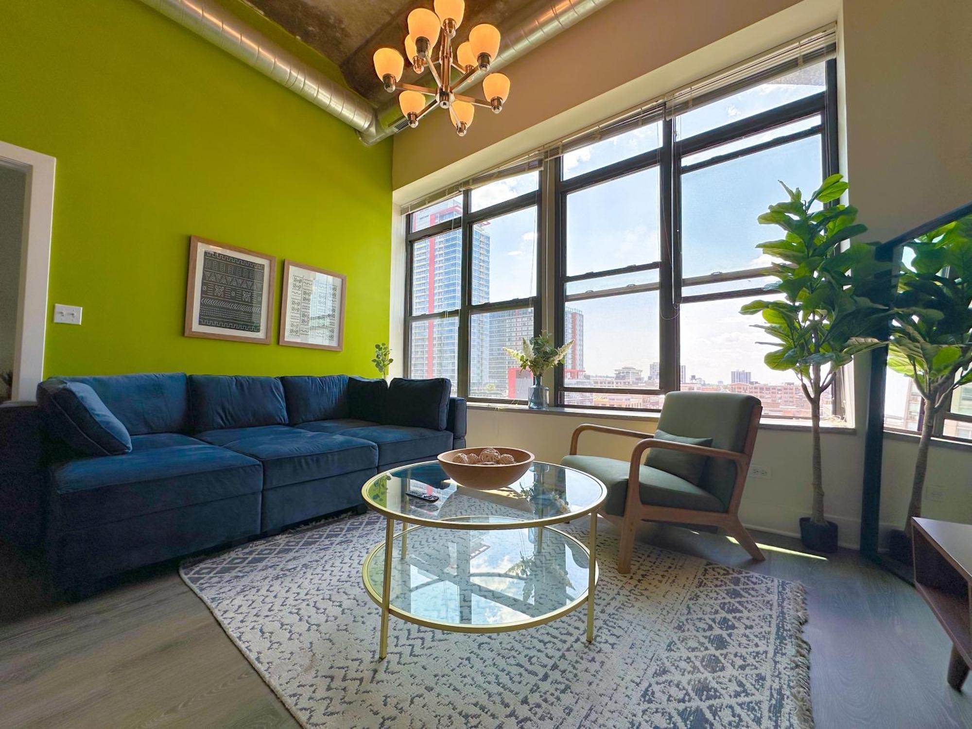 Convenient Cozy 2Br Loft With Optional Parking For 8 Guests Near Mccormick Place, Soldier Field And Lakefront Trail * Chicago