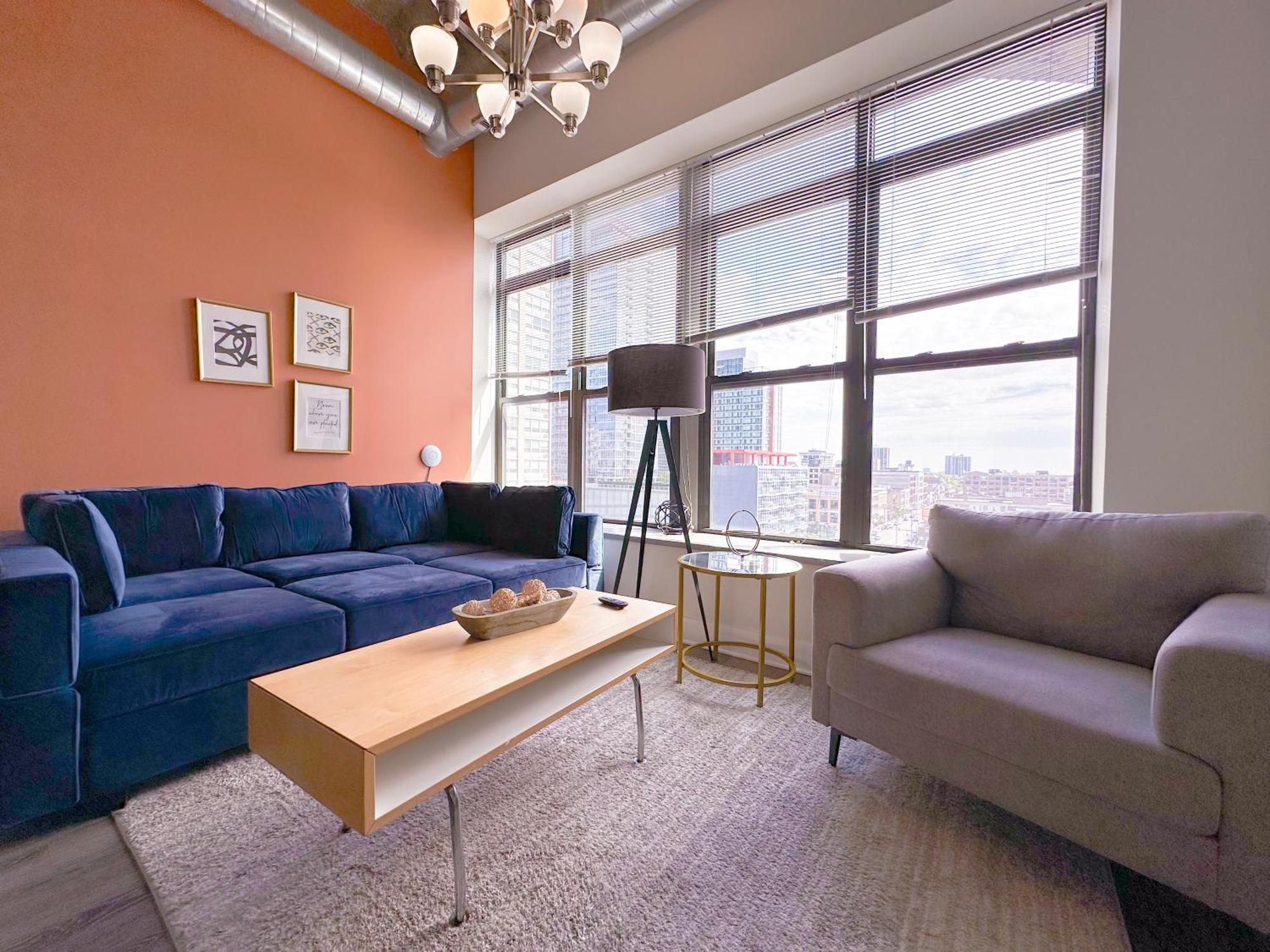 Apartment Modern 2Br Stay In South Loop With Optional Parking & Gym Access Near Museum Campus & Grant Park