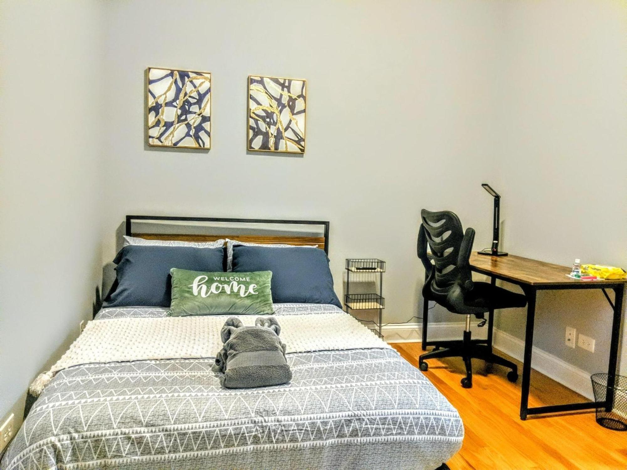 Fully Furnished Bedroom Near Medical District And Uic Quarto em Acomodações Particulares Chicago