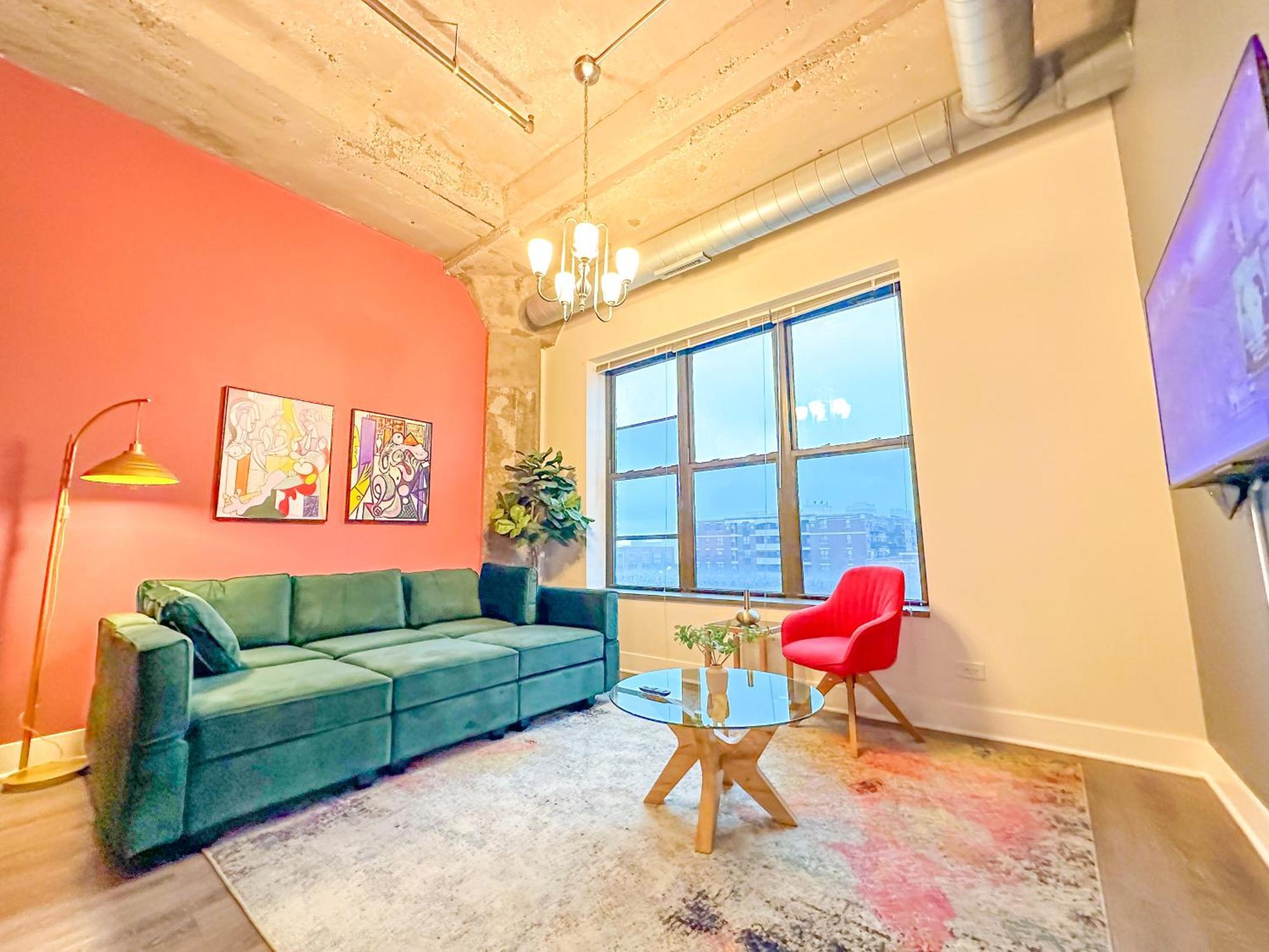 Fully Equipped 2Br Apartment In South Loop With Optional Parking And Gym Access Near Mccormick Place & Lakefront Attractions Apartment Chicago