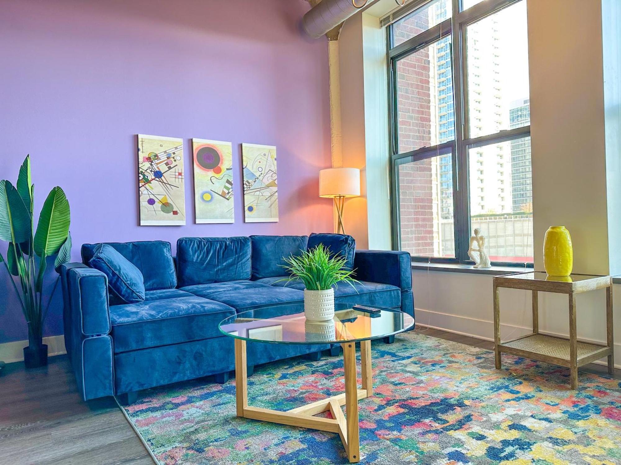 Modern And Bright 2Br On Michigan Ave With Optional Parking And Gym Access Near Soldier Field & Grant Park Chicago